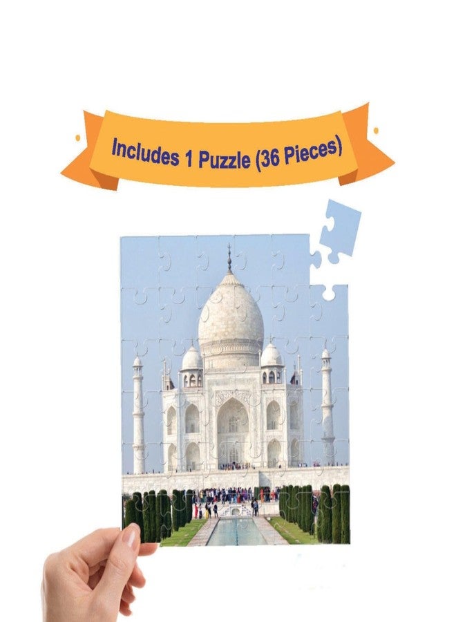 Mittimate Taj Mahal Jigsaw Puzzle Game for Kids Age 4 to 6 Old I 36 Pieces Puzzle Toy I Birthday Gift for Children - Image 2